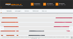 Desktop Screenshot of profiwerbung.at